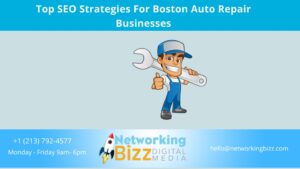 Top SEO Strategies For Boston Auto Repair Businesses