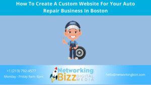 How To Create A Custom Website For Your Auto Repair Business In Boston