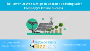 The Power Of Web Design In Boston : Boosting Solar Company’s Online Success