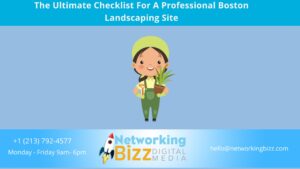 The Ultimate Checklist For A Professional Boston Landscaping Site