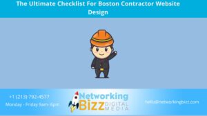 The Ultimate Checklist For Boston Contractor Website Design